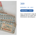 PLAQUES DE LOTO .