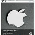 my leopard desk by KaM. & InfinityK4fx