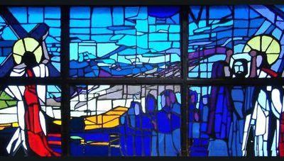 Les vitraux du XXe siècle de l'église Saint-Florent de Savines-le-Lac