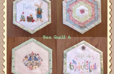 Bee Quilt 6