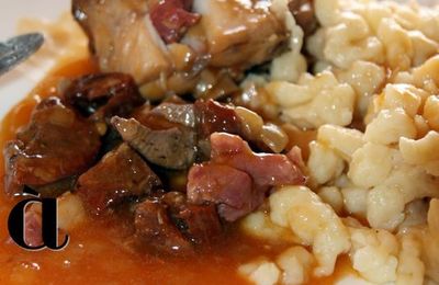 Lapin à ma sauce…