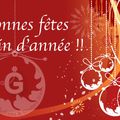 Bonnes fêtes de fin d'année !!