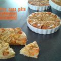 Tartelettes sans pâte aux abricots et sirop d'érable