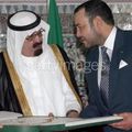 برقية تهنئة إلى جلالة الملك  محمد السادس من خادم الحرمين الشريفين بمناسبة عيد الفطر