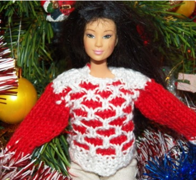 tutoriel (tuto) pull Barbie