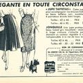 Mode élégante années 50 vintage