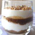 Tiramisù aux noisettes et au caramel "pointe de sel"      