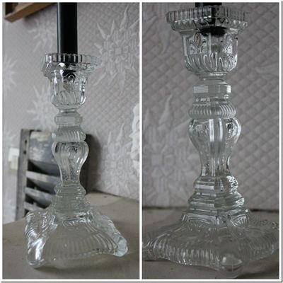 Bougeoir , photophores , bougies…………………………..