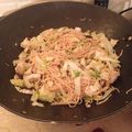 wok de poulet au chou chinois