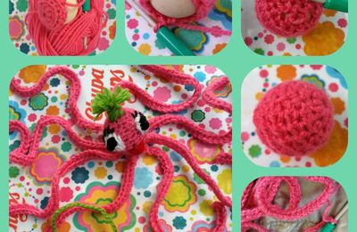 Petits marque-pages au crochet : "Terre et Mer"