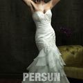 La robe de mariée sirène est toujours tendance ! 