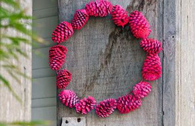 Une décoration de Noël toute rose girly mais pas nunuche