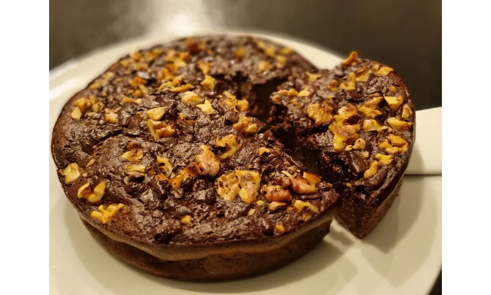Fondant poire cacao (sans beurre, sans sucre ni gluten)