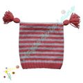 Bonnet bébé/enfant tricoté en poulinette de Cheval Blanc