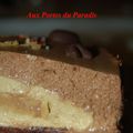 L'Ogitanie (pain d'épice, crémeux café et chocolat)