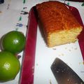 Mon cake au citron vert