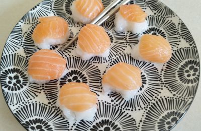 Petits sushis ronds