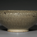 A Henan marbled 'feather' bowl, Northern Song dynasty, 12th century
