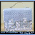 Cartable (bleu/gris)