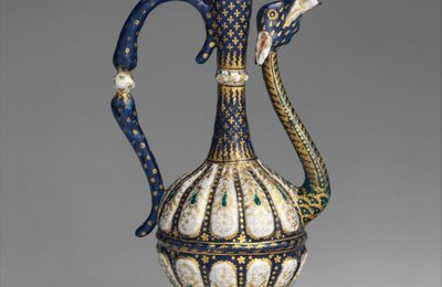 Ewer or cruet, Italian, Venice, late 15th or early 16th century