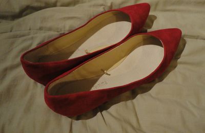 Ballerines rouges