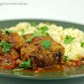 Tajine de boulettes à la tomate et à la coriandre