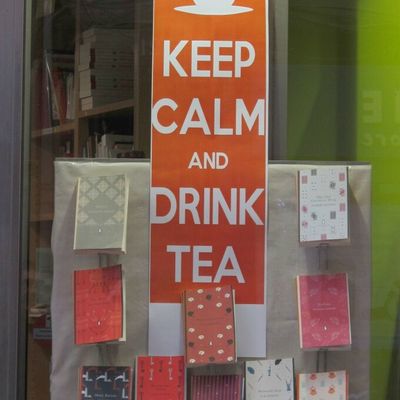 Quiétude (Vitrine de librairie toulousaine très connue...)