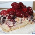 Tarte mirliton aux cerises