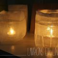 ★ DIY les lampions en lin !