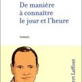 De manière à connaître le jour et l'heure, de Cauchy Nicolas