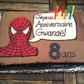 Gâteau Spiderman ... The come back!