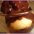 Profiteroles au chocolat