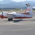 Aéroport Tarbes-Lourdes-Pyrénées: France - Securite Civile: De Havilland Canada CS2F/Conair Turbo Firecat: F-ZBAZ: MSN DHC-57.