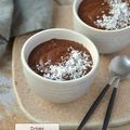 Crème chocolat/coco #vegan #glutenfree