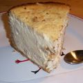 Mon cheesecake au chocolat blanc