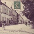 La place de la mairie avant et aujourd'hui