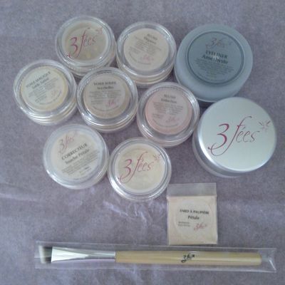 Maquillage Minéral LES 3 FEES + Réductions + Parrainage