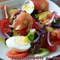 ღ " MIAM " Salade complète au SaumOn