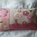 Coussin en feutrine