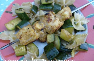 Poulet grillé yassa et tandoori