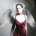 Angel in red