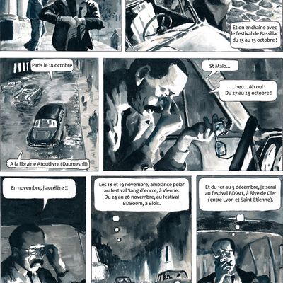 Planning des séance de dédicace