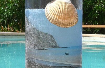 Bouteille marine altérée - Seashore altered bottle