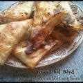 Briouat bel Beyd - Briouats aux oeufs et aux fines herbes