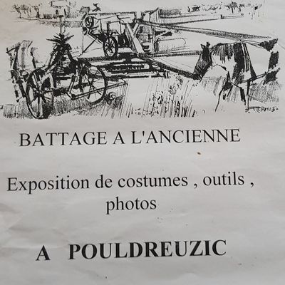 Battage à l'ancienne - Pierre Jakez Hélias "Le Cheval d'Orgueil", p. 381, 385, 398,