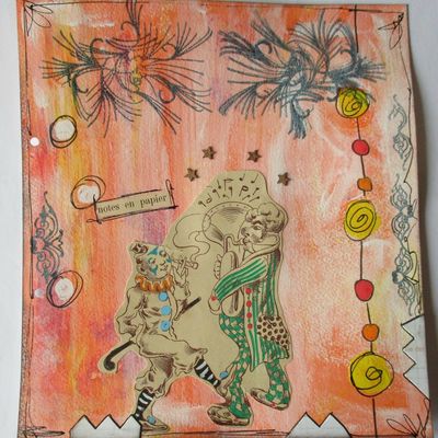 Art Journal ... voici la 16 page (arrière de la couverture)