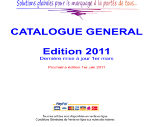 Nouveau catalogue 2011