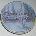 Mousse de douche "souvenirs de Noël"