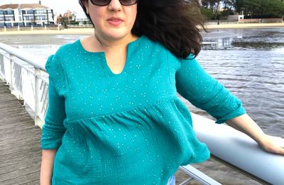 Blouse in the sun avec des manches 3/4