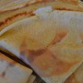 CRÊPES à la farine d'épeautre